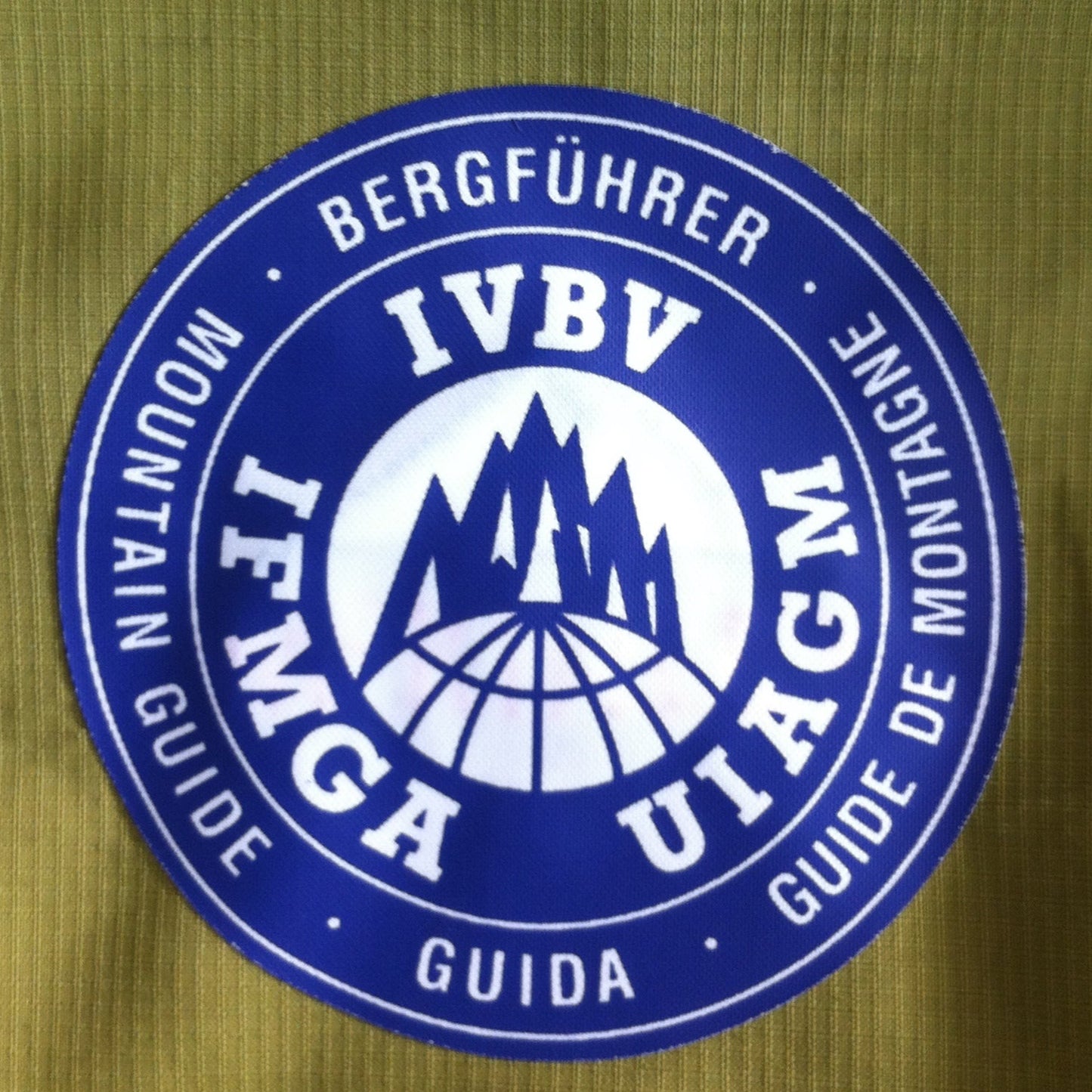 Iron-on badge 6 cm